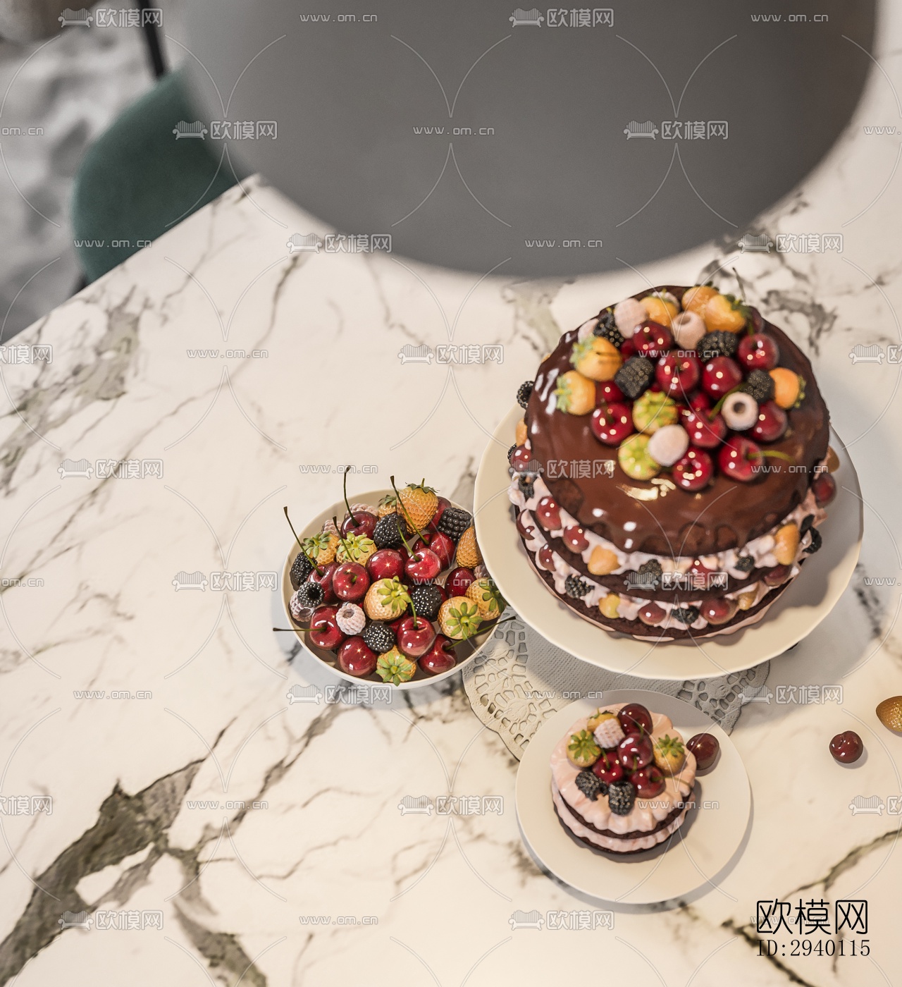 北欧平层效果图下载（渲染图5）