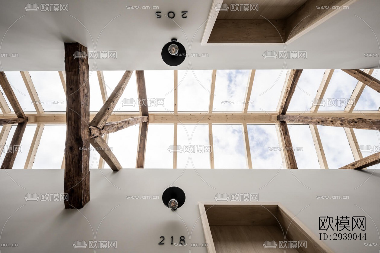 侘寂酒店民宿效果图下载（渲染图14）