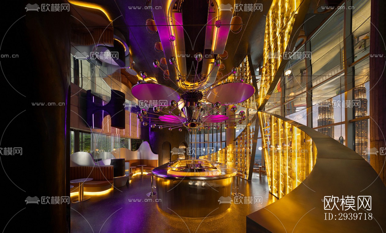 工业风酒吧效果图下载（渲染图7）