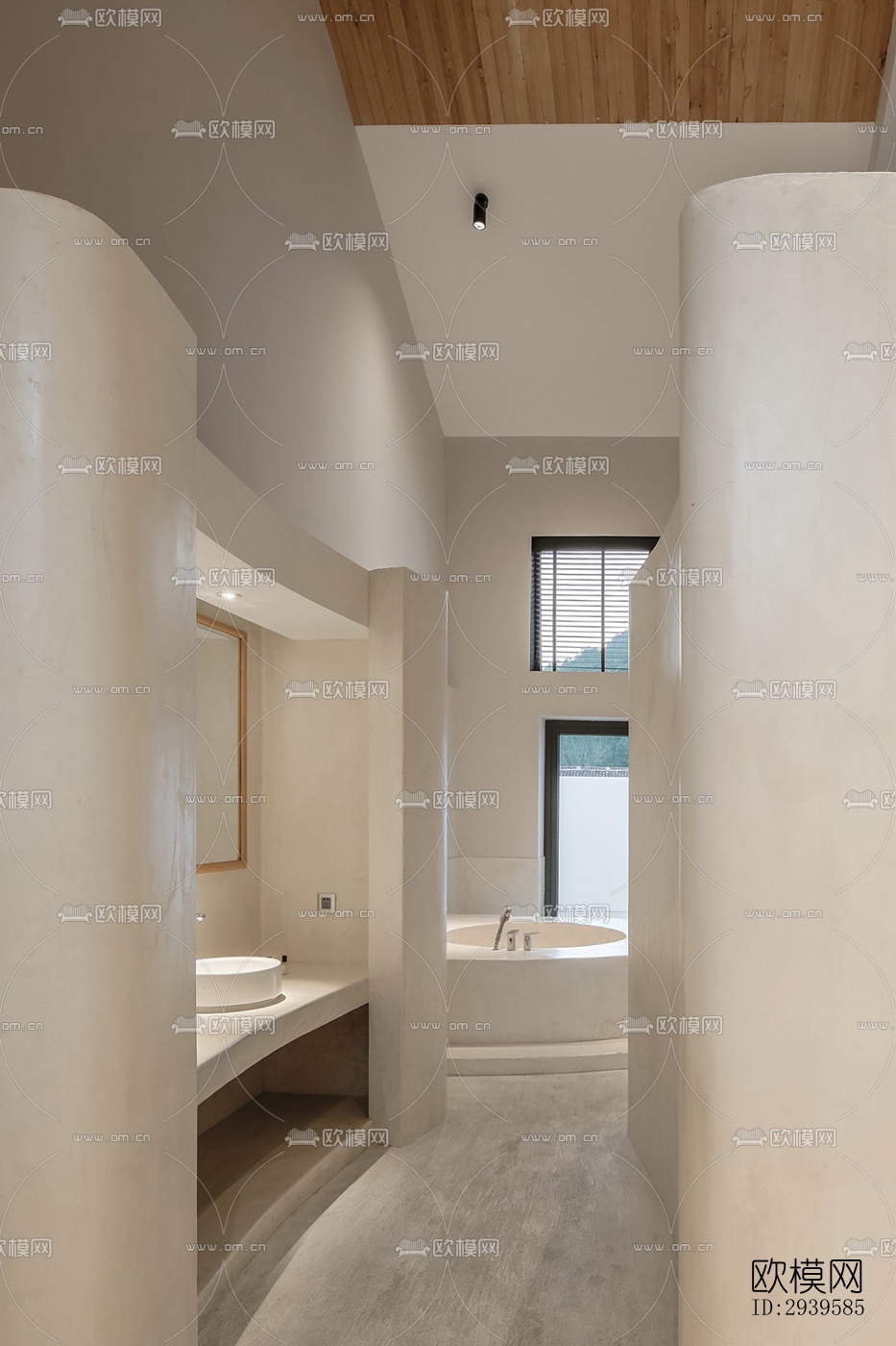 现代酒店民宿效果图下载（渲染图19）