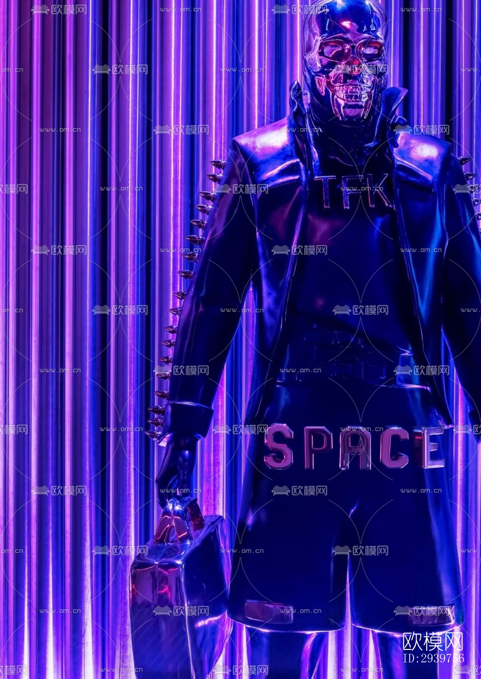 现代酒吧效果图下载（渲染图3）