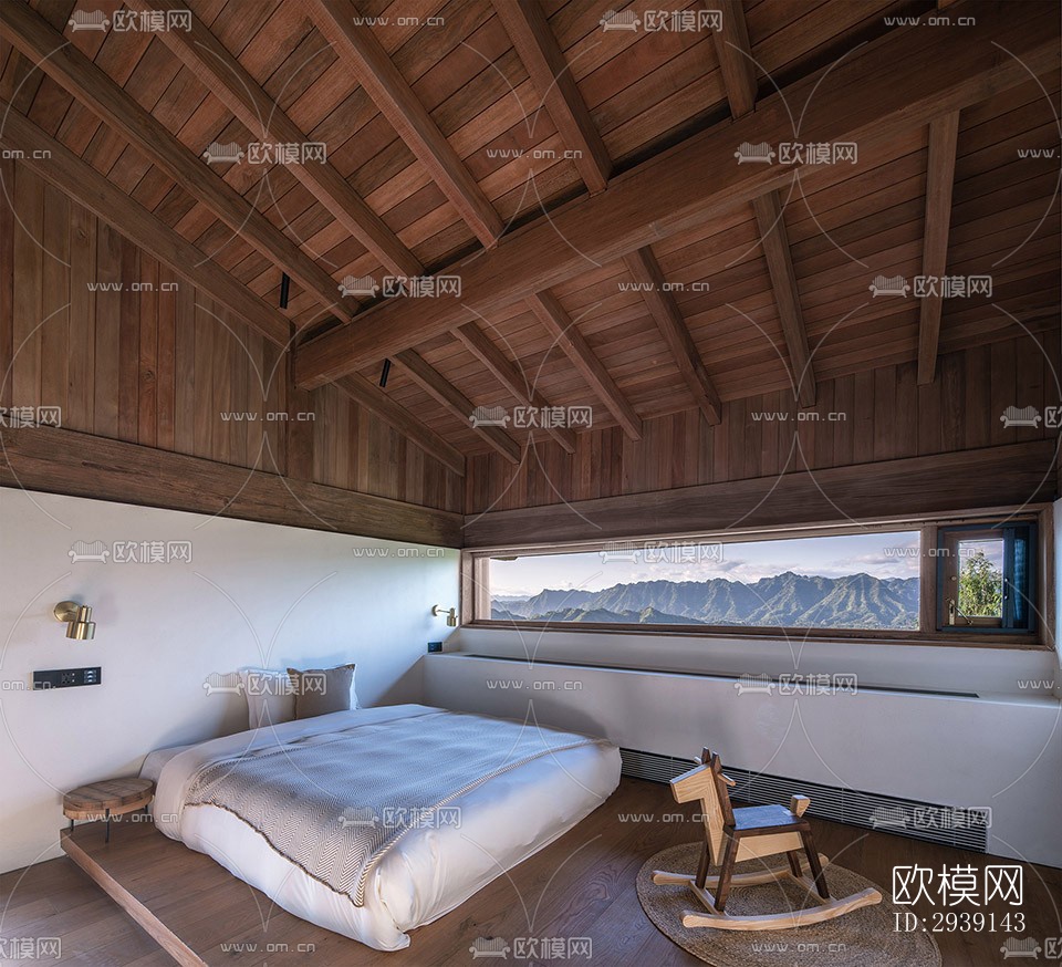 北欧酒店民宿效果图下载（渲染图15）