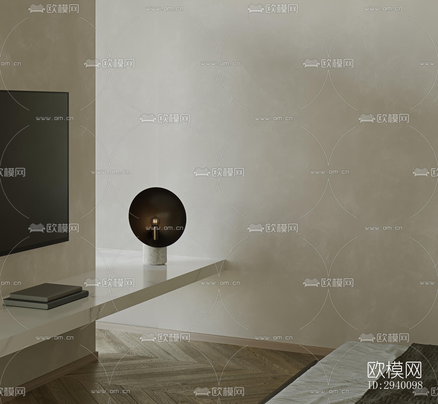 北欧平层效果图下载（渲染图4）