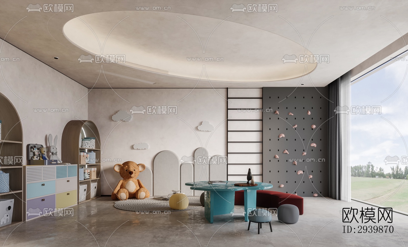 现代别墅效果图下载（渲染图20）