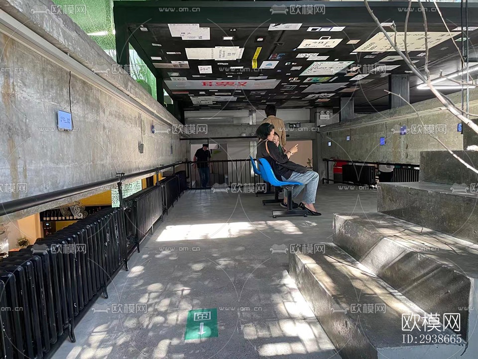 现代展览展厅效果图下载（渲染图4）