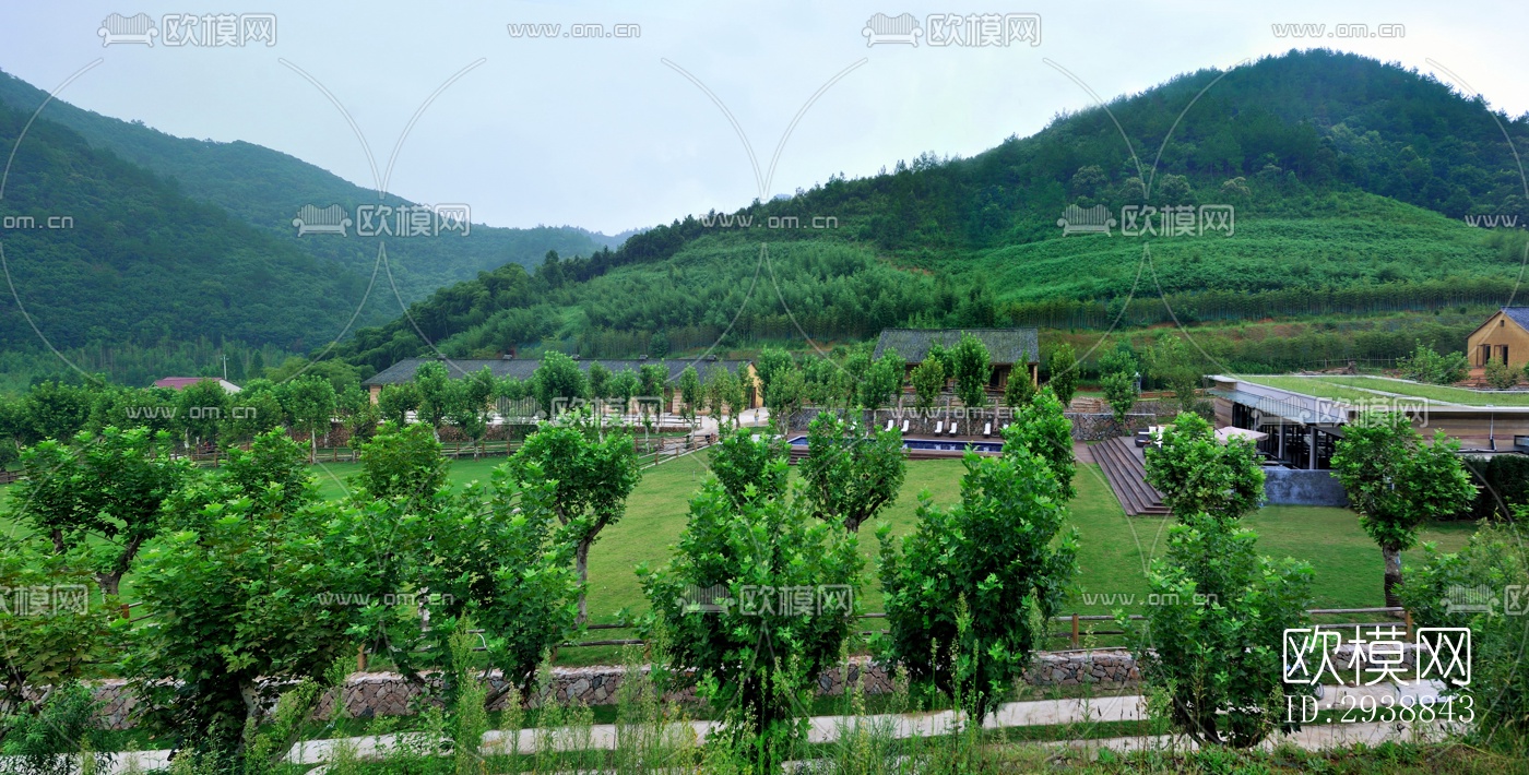 东南亚酒店民宿效果图下载（渲染图7）