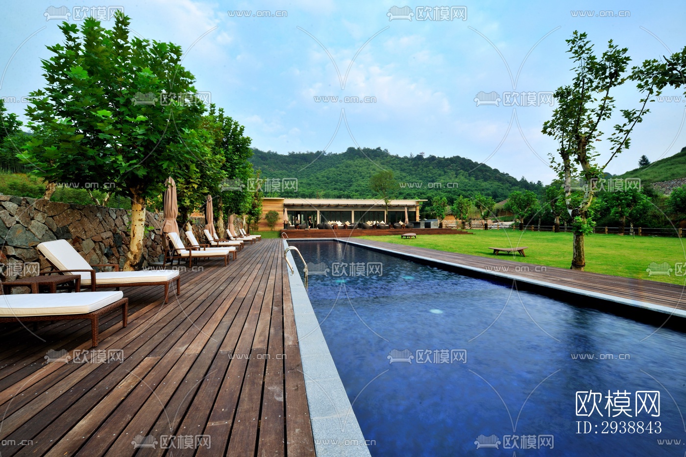 东南亚酒店民宿效果图下载（渲染图3）