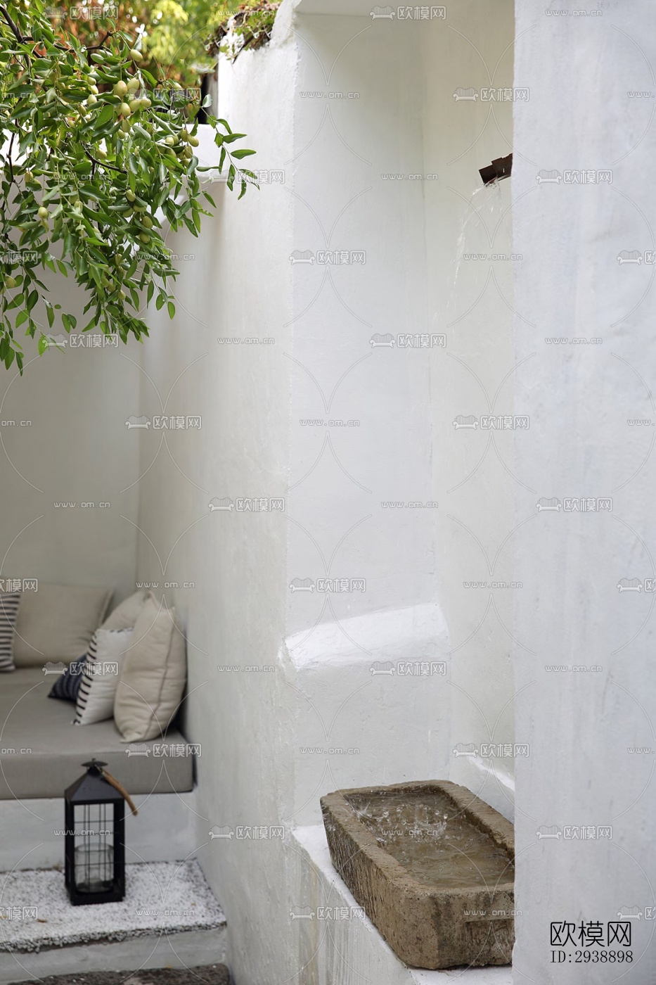 中式酒店民宿效果图下载（渲染图3）