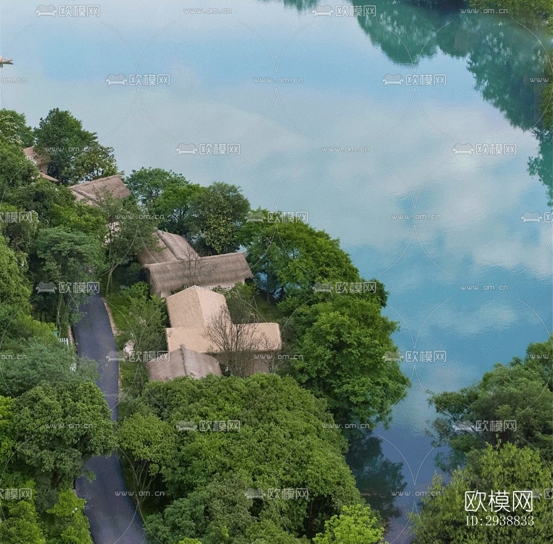 东南亚酒店民宿效果图下载（渲染图4）