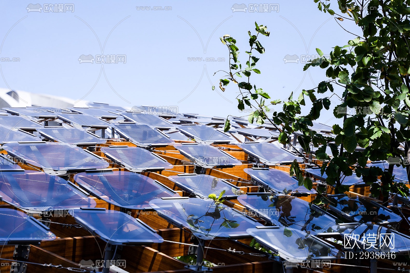 现代展览展厅效果图下载（渲染图14）