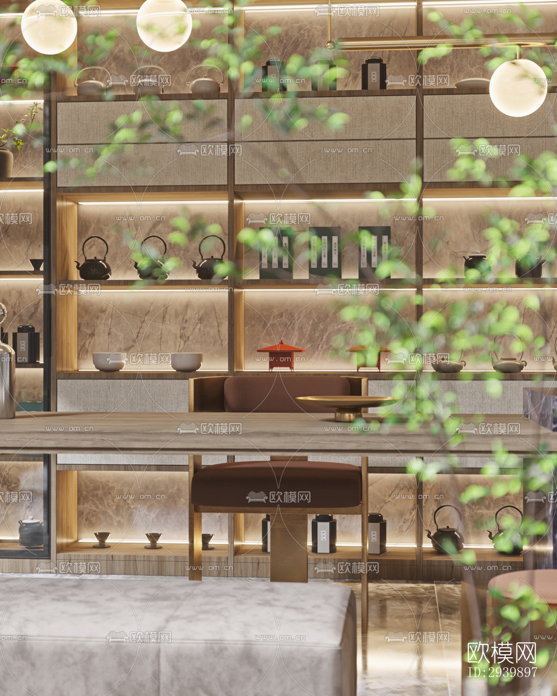 现代别墅效果图下载（渲染图4）