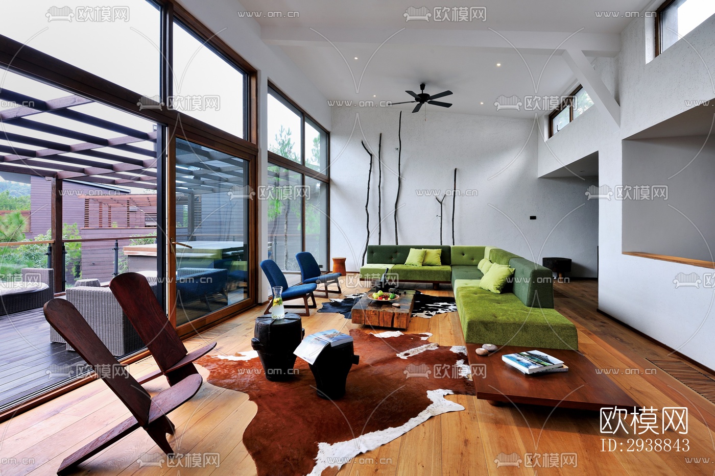 东南亚酒店民宿效果图下载（渲染图11）