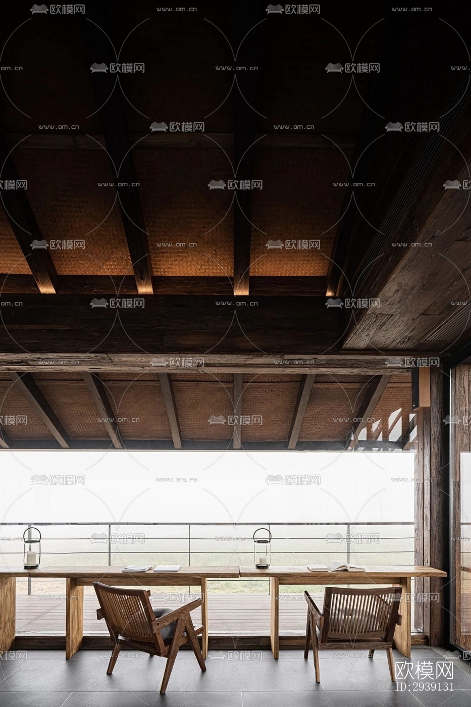 北欧酒店民宿效果图下载（渲染图11）