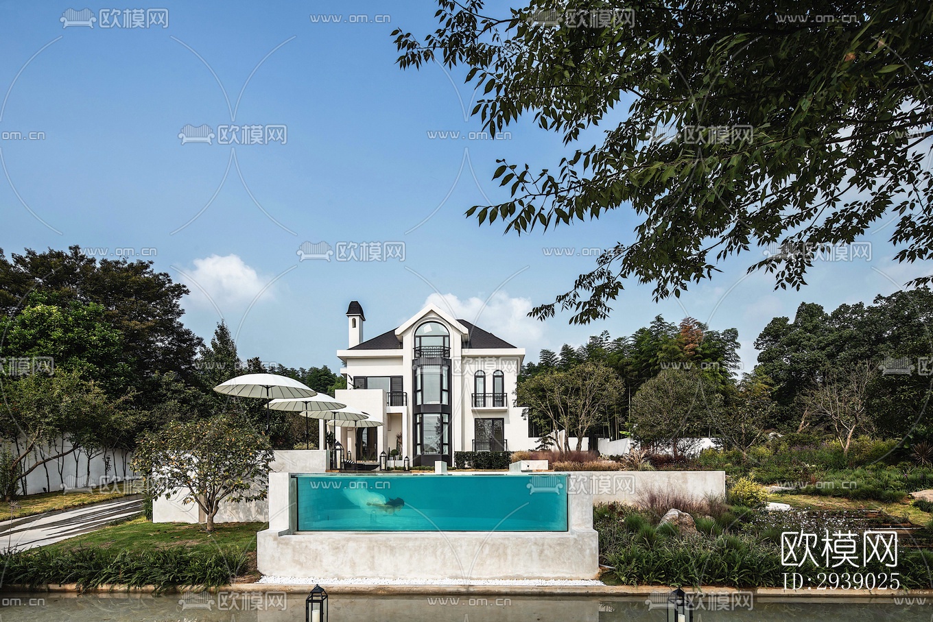 侘寂酒店民宿效果图下载（渲染图5）