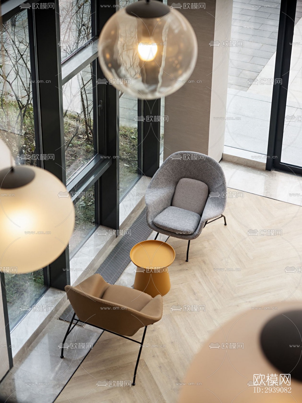 北欧酒店民宿效果图下载（渲染图5）