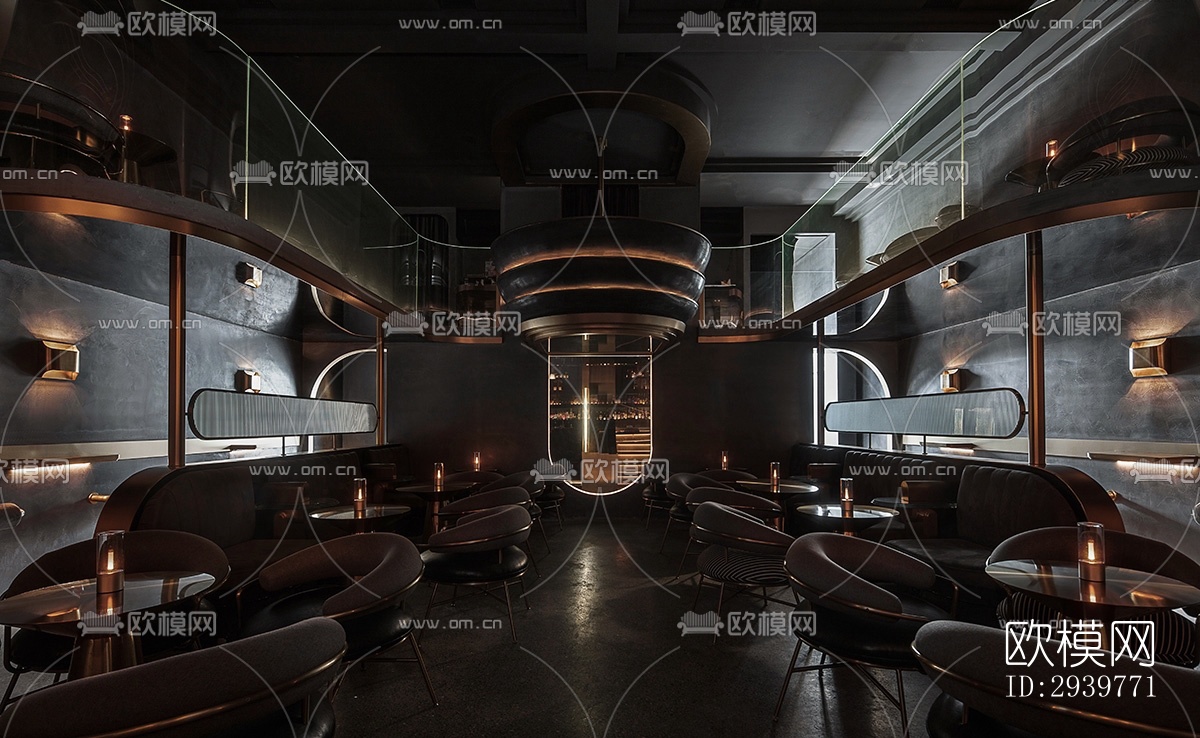 现代酒吧效果图下载（渲染图4）