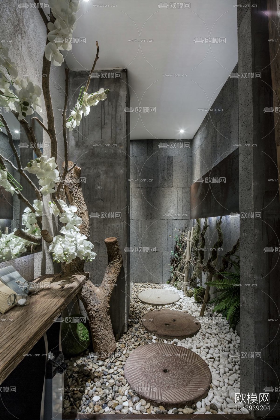 后现代酒店民宿效果图下载（渲染图2）