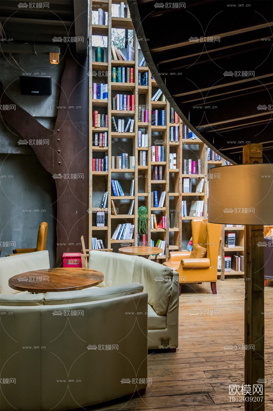 后现代酒店民宿效果图下载（渲染图1）