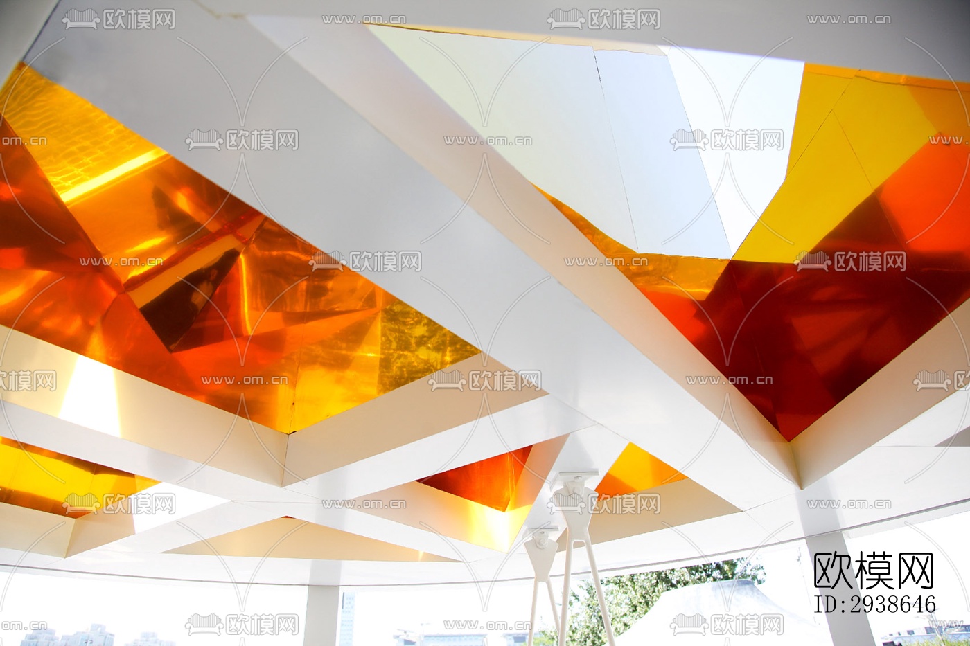 现代展览展厅效果图下载（渲染图17）