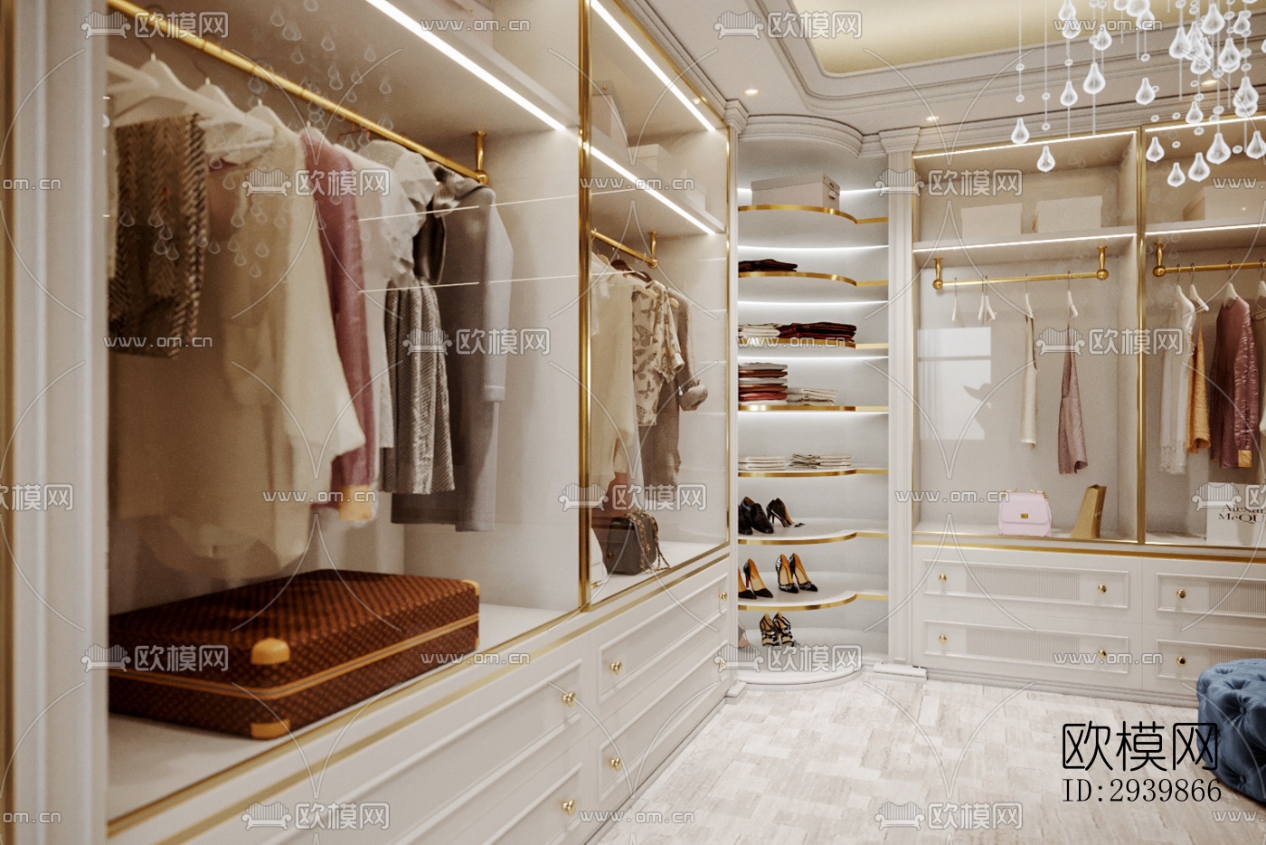 法式别墅效果图下载（渲染图6）