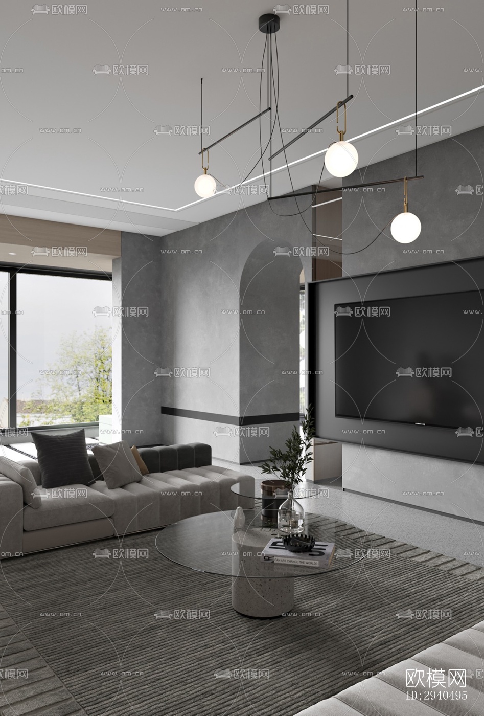 高级灰平层效果图下载（渲染图1）