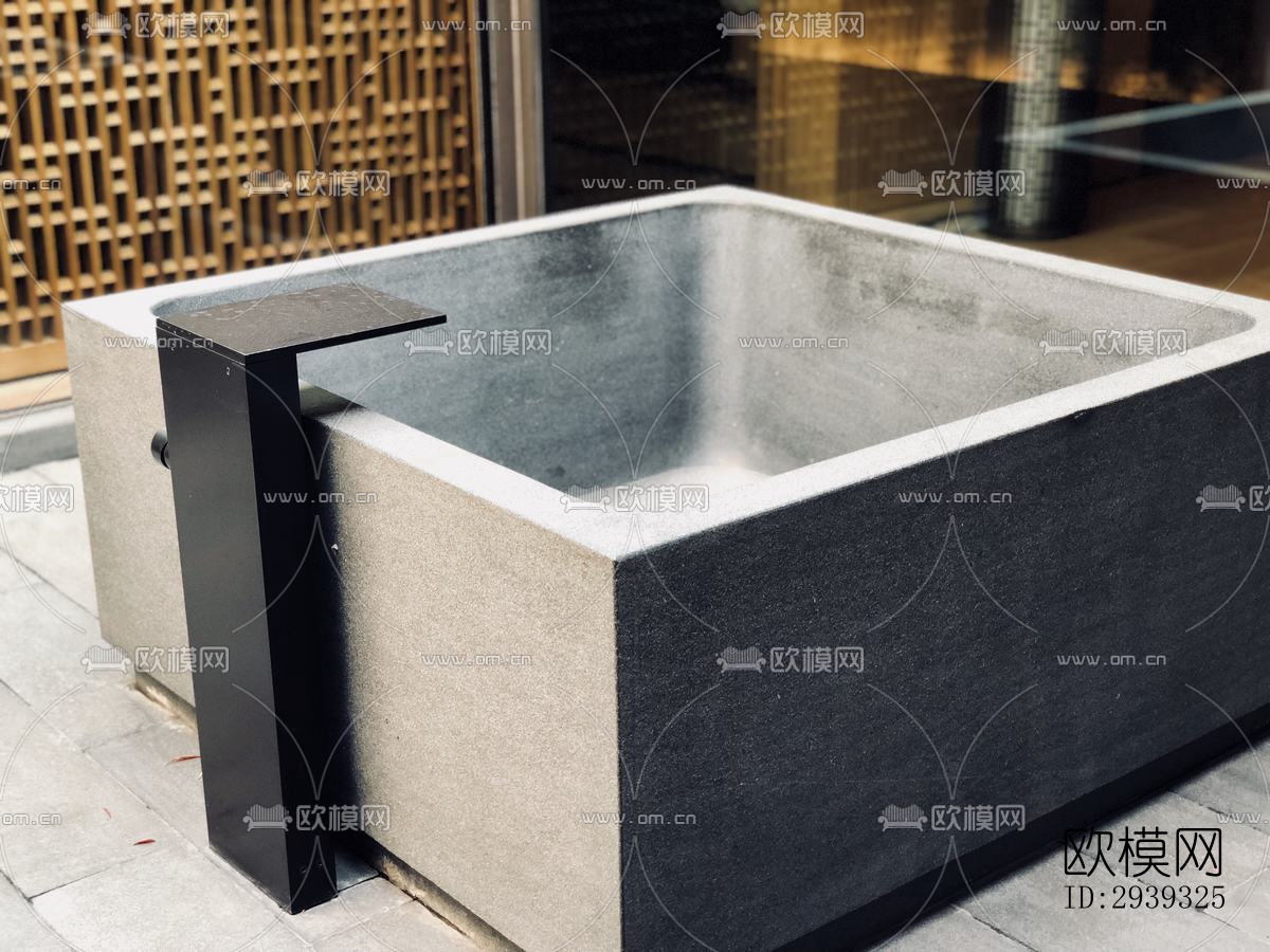 新中式酒店民宿效果图下载（渲染图20）