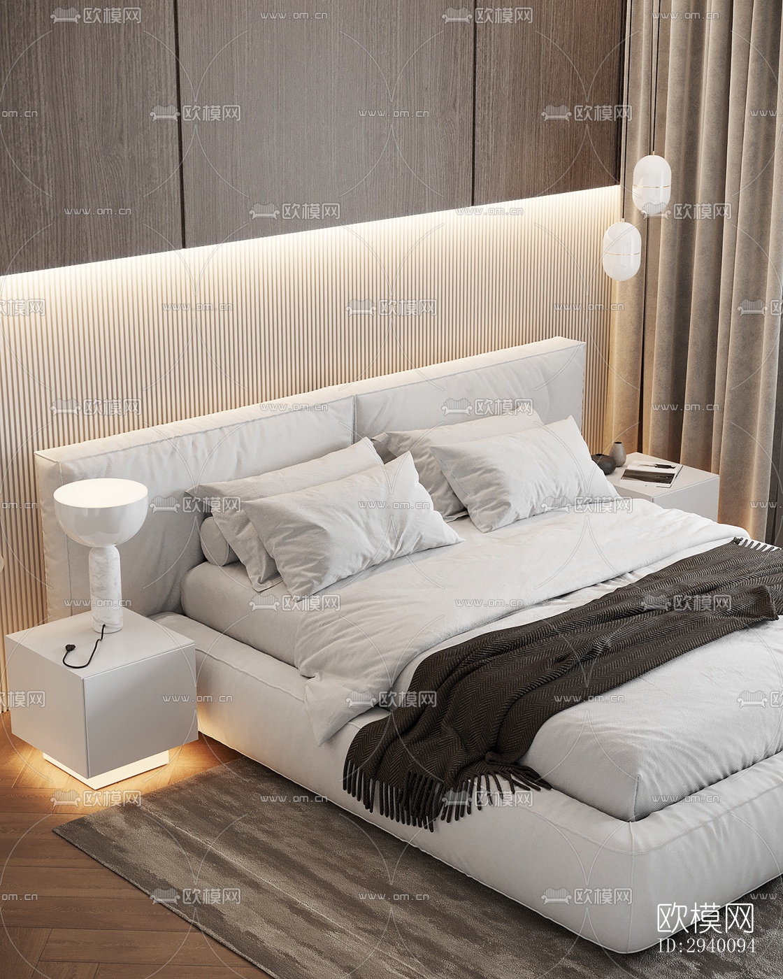 北欧平层效果图下载（渲染图20）