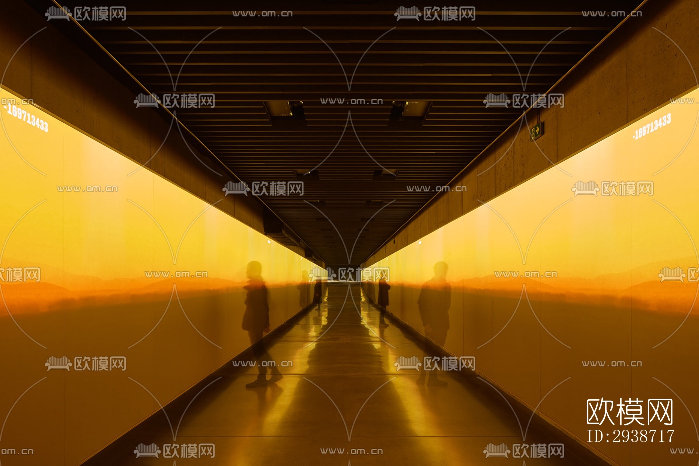 现代展览展厅效果图下载（渲染图5）