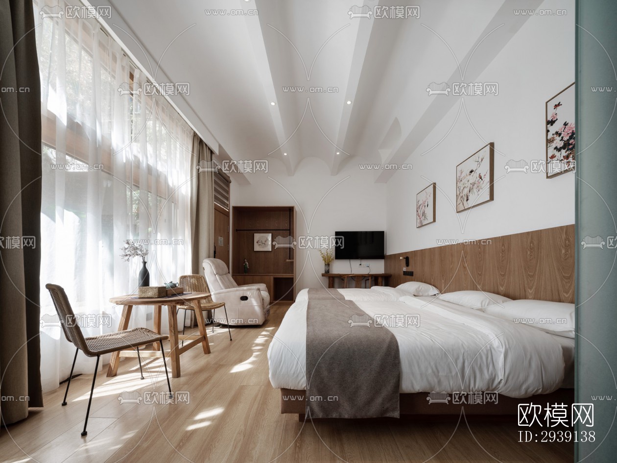 北欧酒店民宿效果图下载（渲染图17）