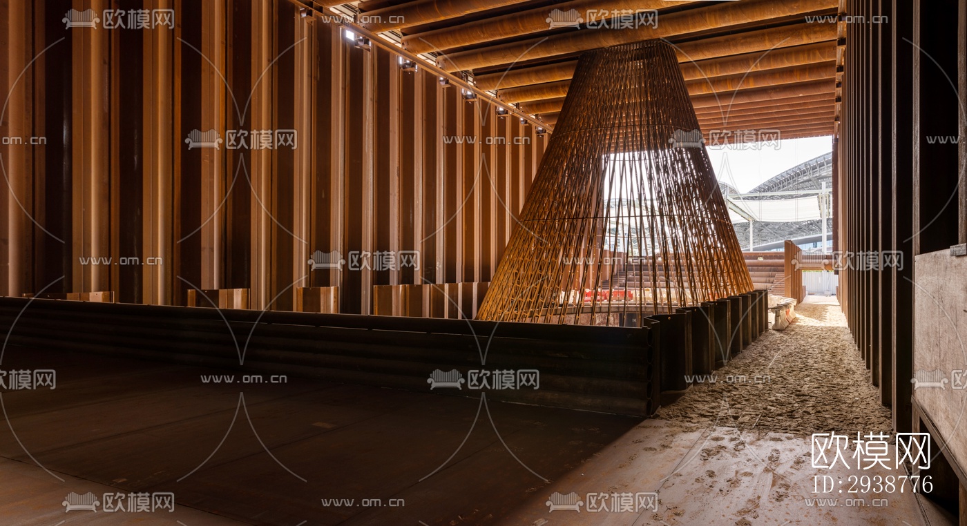 现代展览展厅效果图下载（渲染图19）