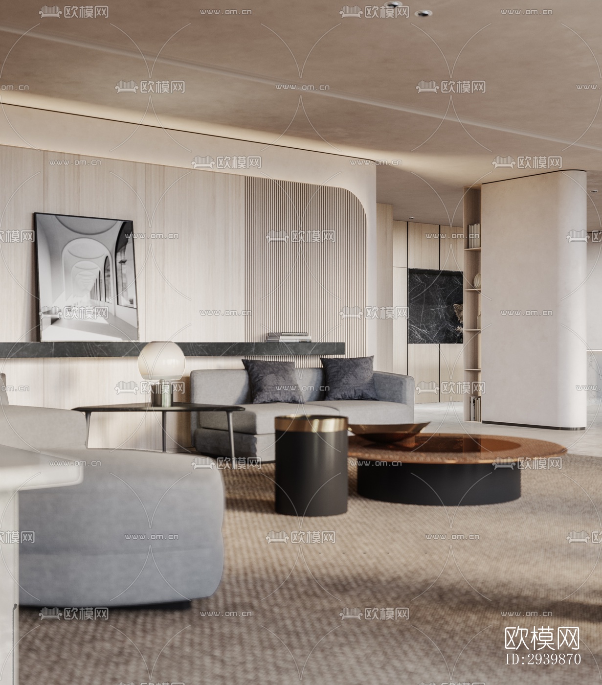 现代别墅效果图下载（渲染图11）