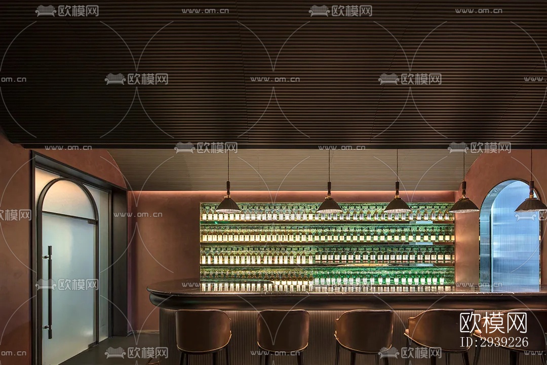 后现代酒店民宿效果图下载（渲染图9）