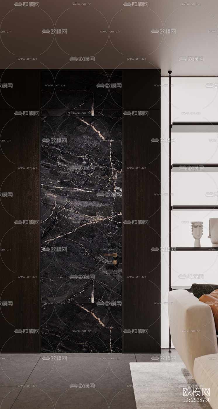 现代展览展厅效果图下载（渲染图2）