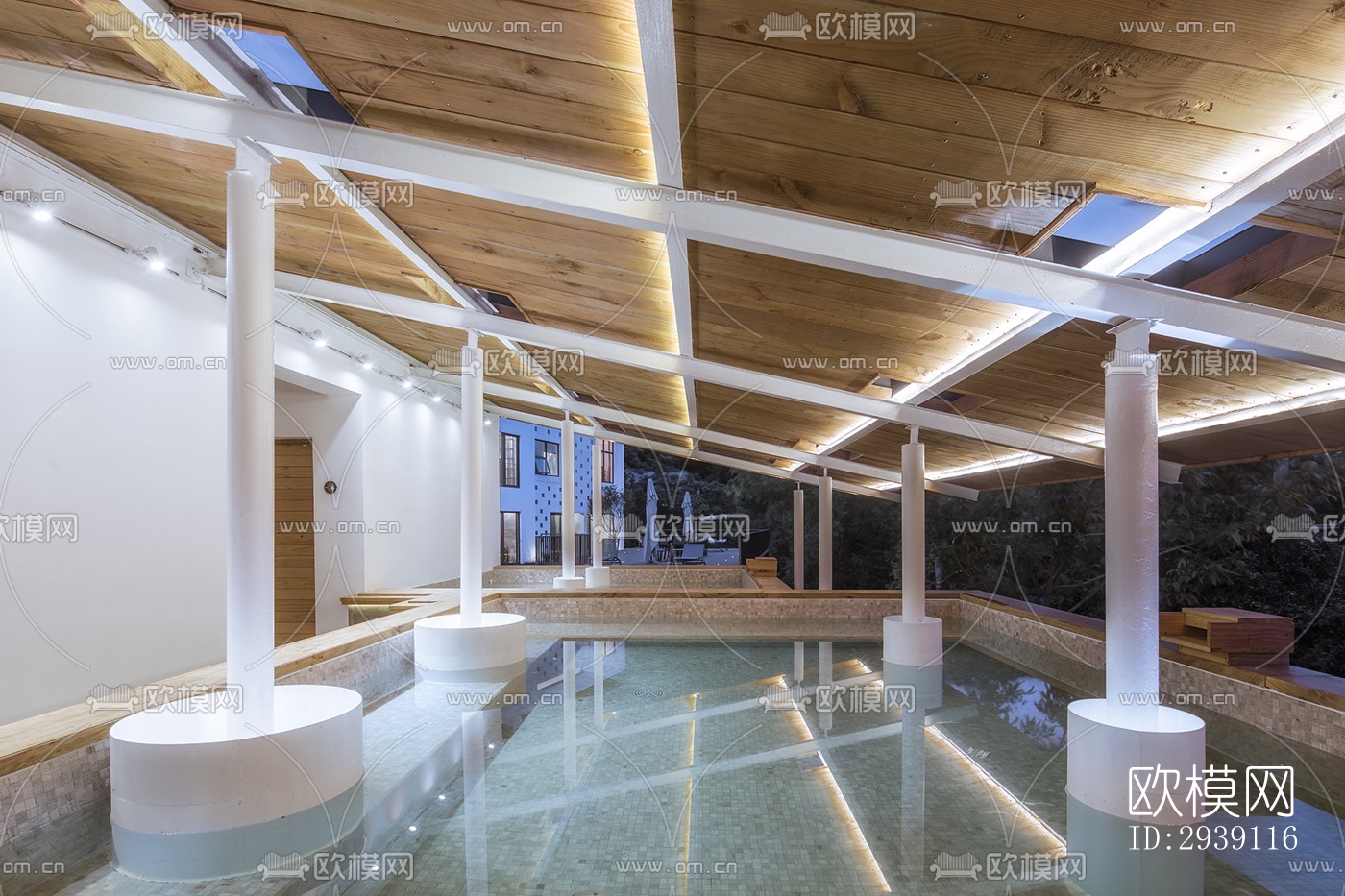 北欧酒店民宿效果图下载（渲染图16）