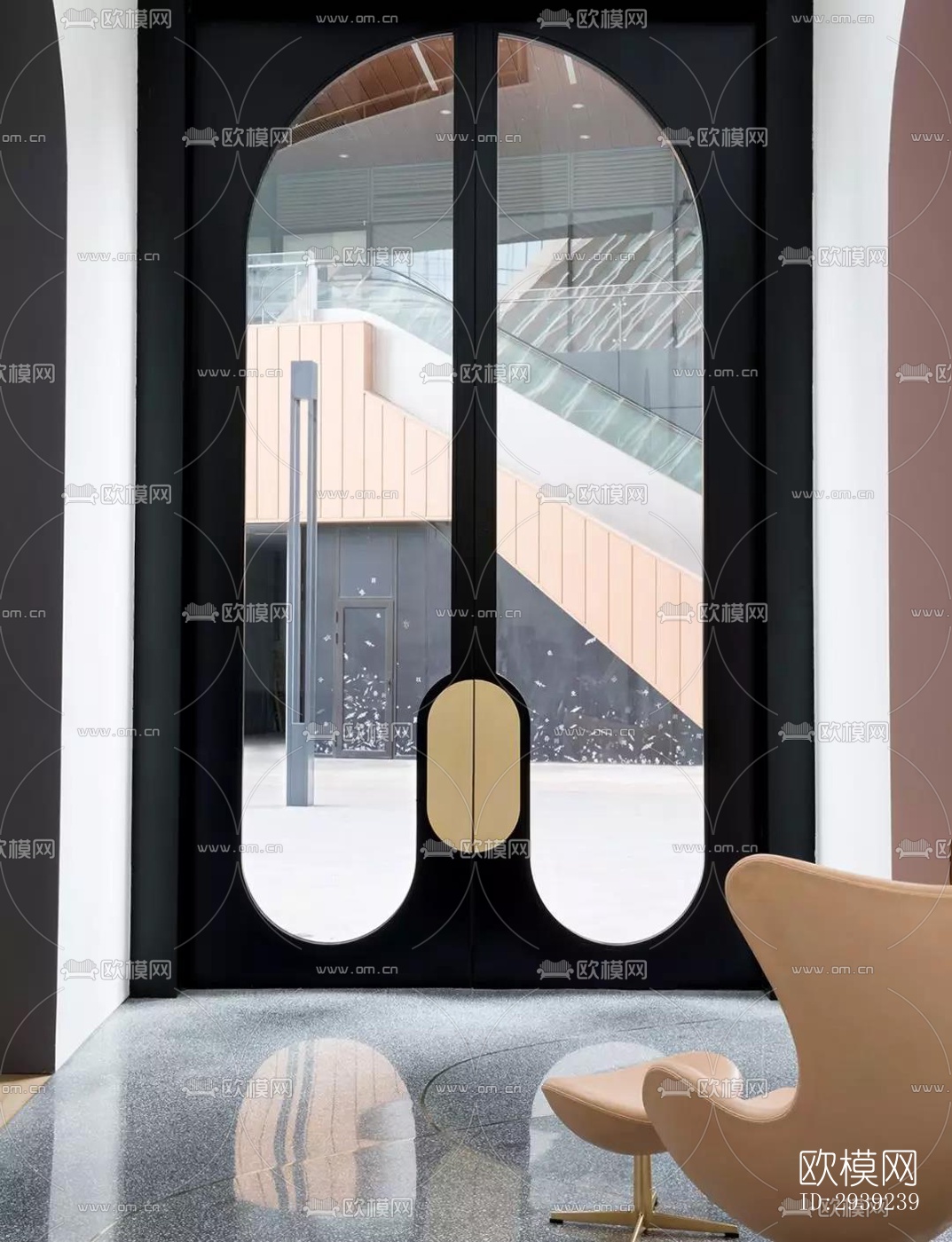 后现代酒店民宿效果图下载（渲染图14）