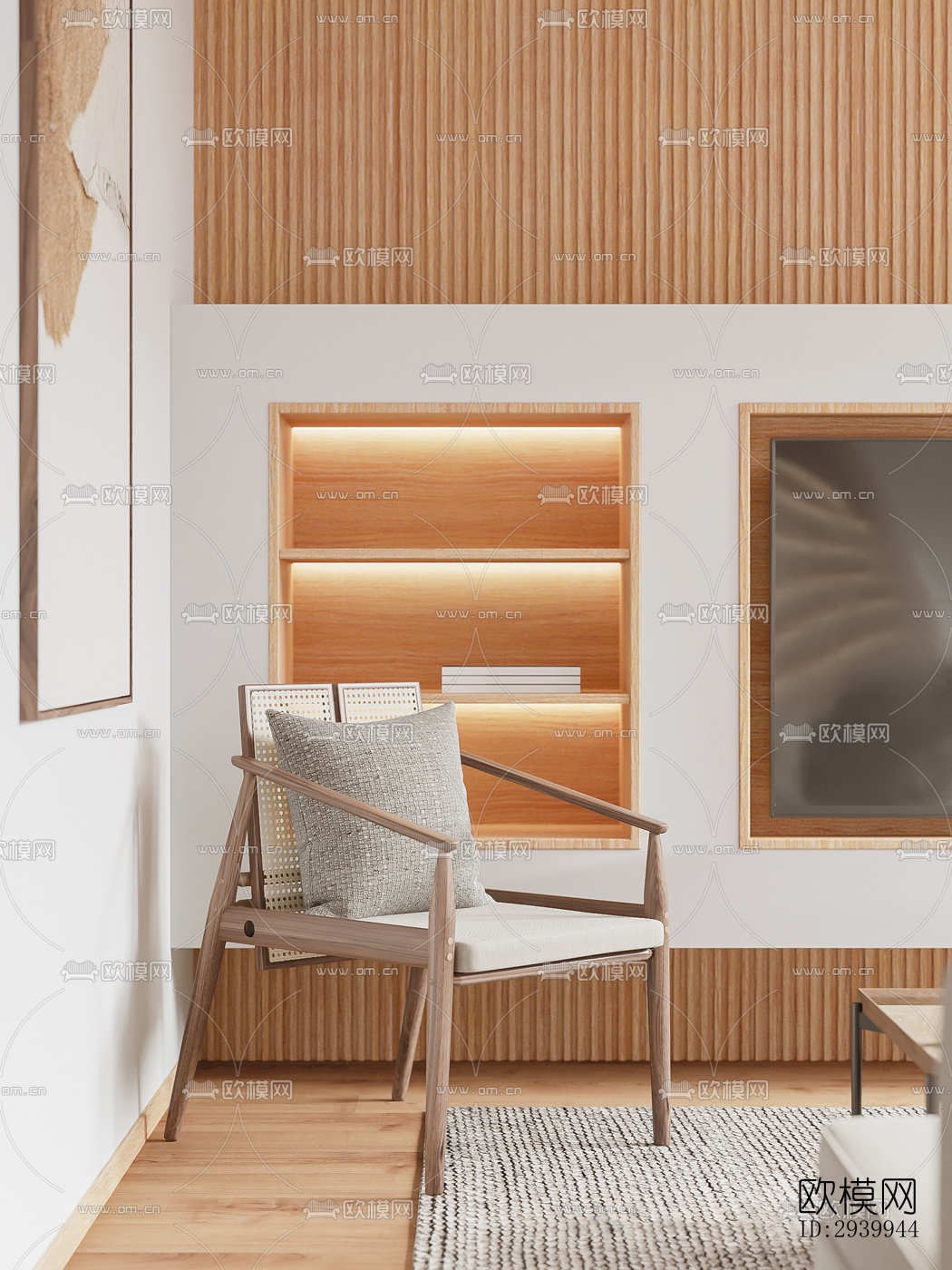 日式复式效果图下载（渲染图3）