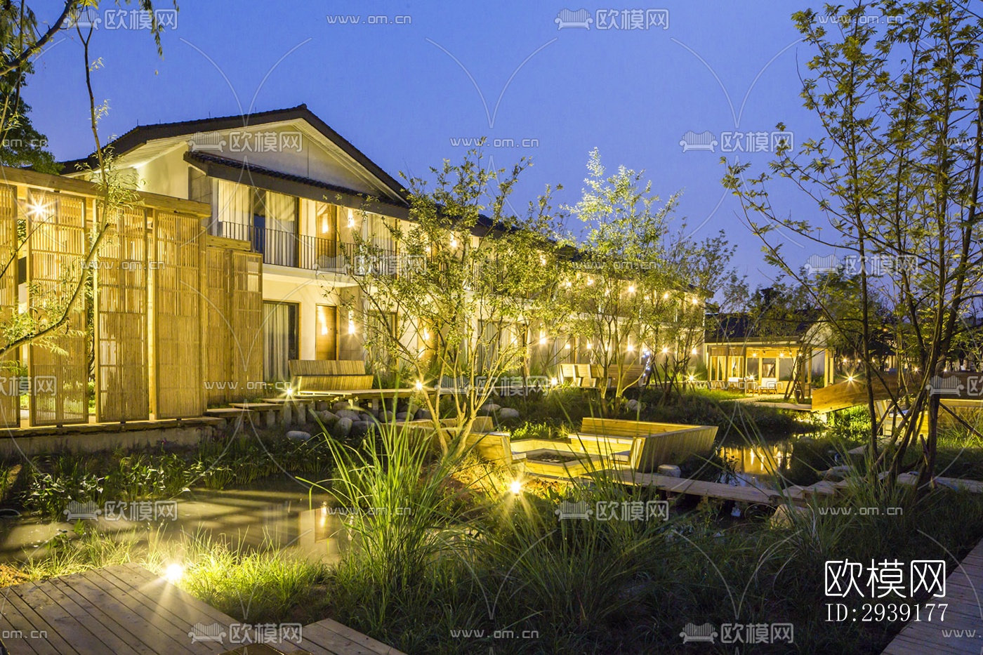 北欧酒店民宿效果图下载（渲染图8）