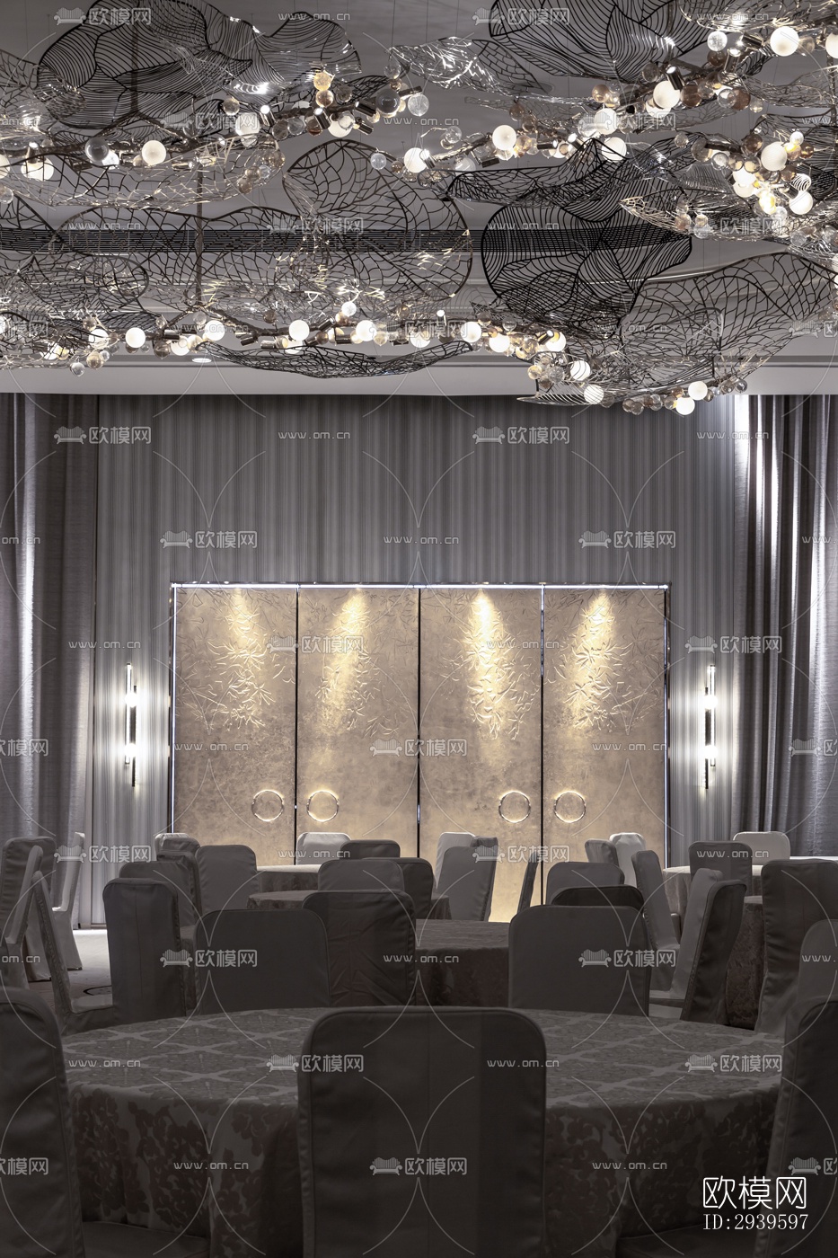 现代酒店民宿效果图下载（渲染图6）