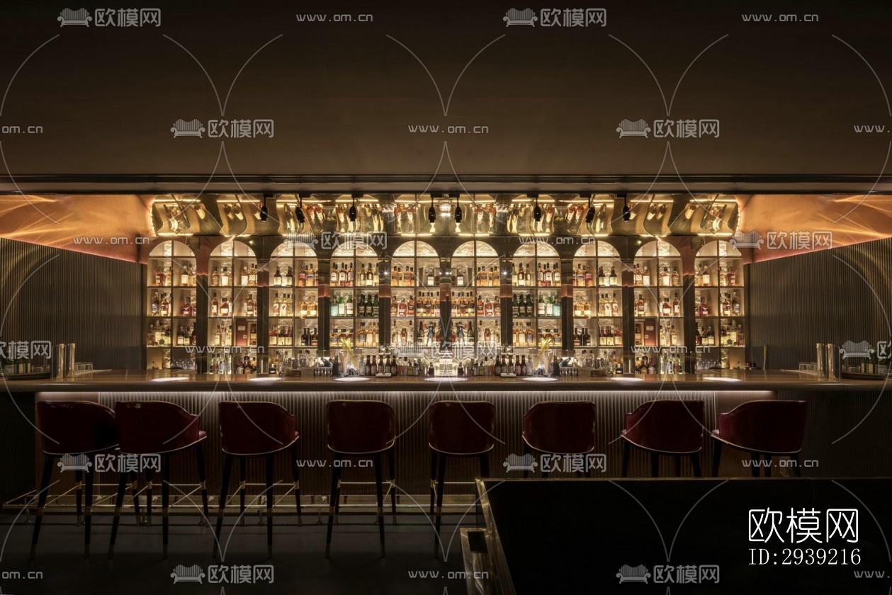 后现代酒店民宿效果图下载（渲染图10）