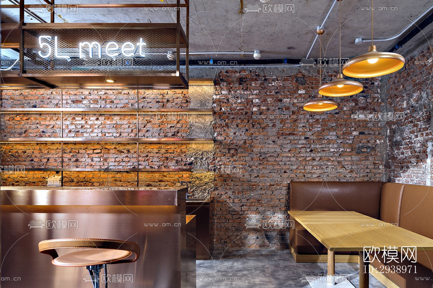 中式酒店民宿效果图下载（渲染图1）