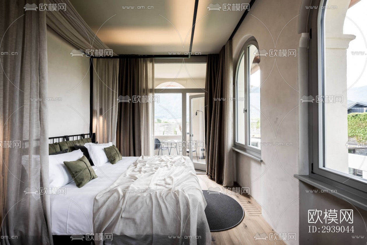 侘寂酒店民宿效果图下载（渲染图15）