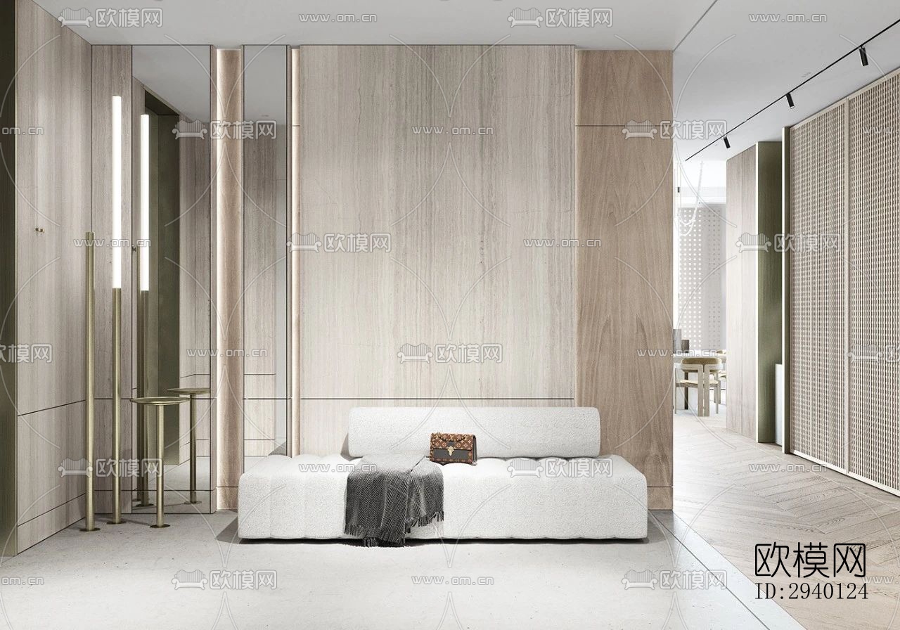 北欧平层效果图下载（渲染图6）