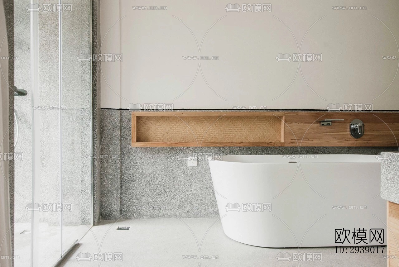 侘寂酒店民宿效果图下载（渲染图3）