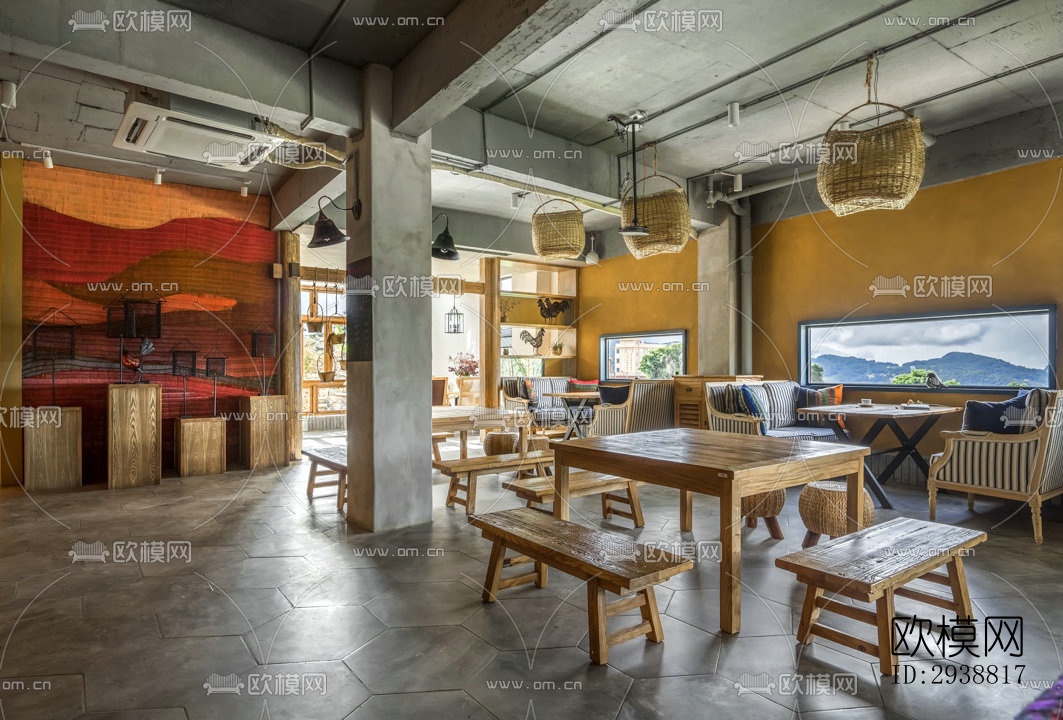 东南亚酒店民宿效果图下载（渲染图5）