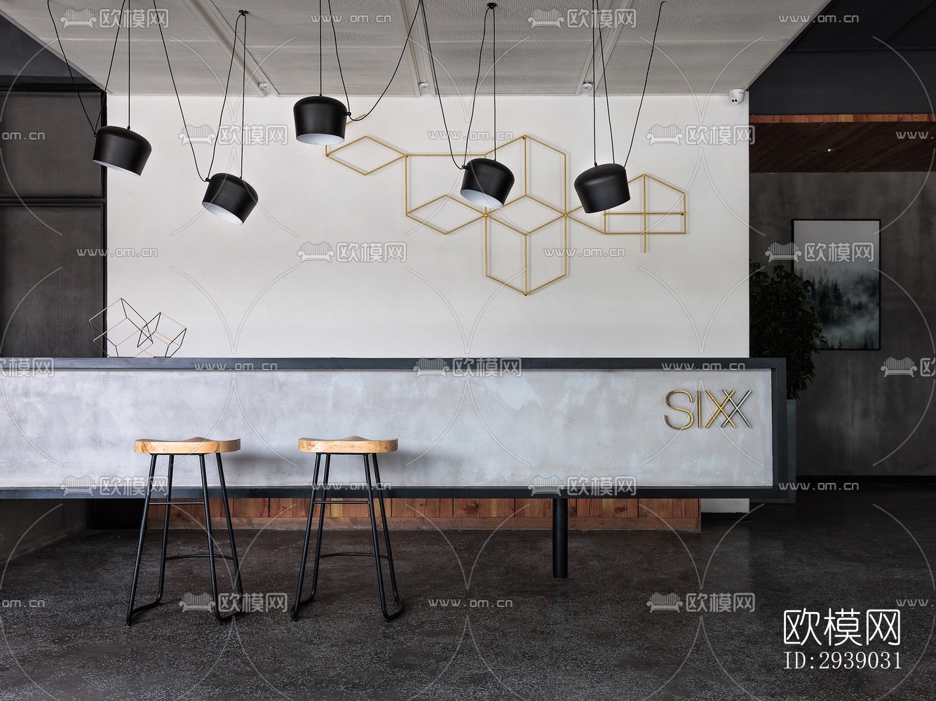 侘寂酒店民宿效果图下载（渲染图8）