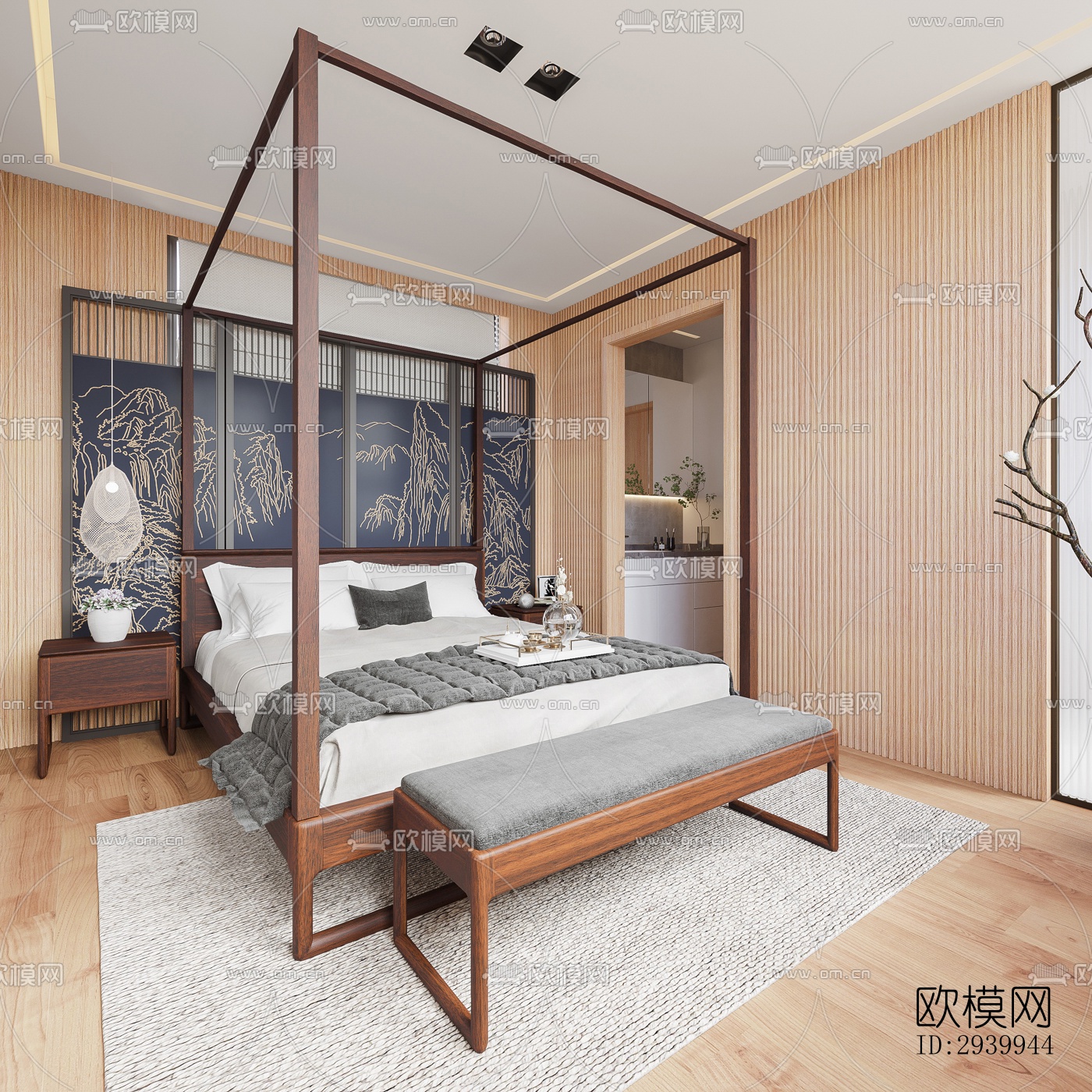 日式复式效果图下载（渲染图8）