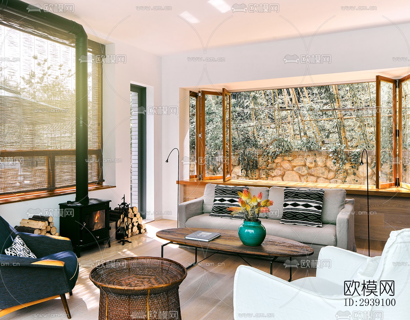 北欧酒店民宿效果图下载（渲染图4）