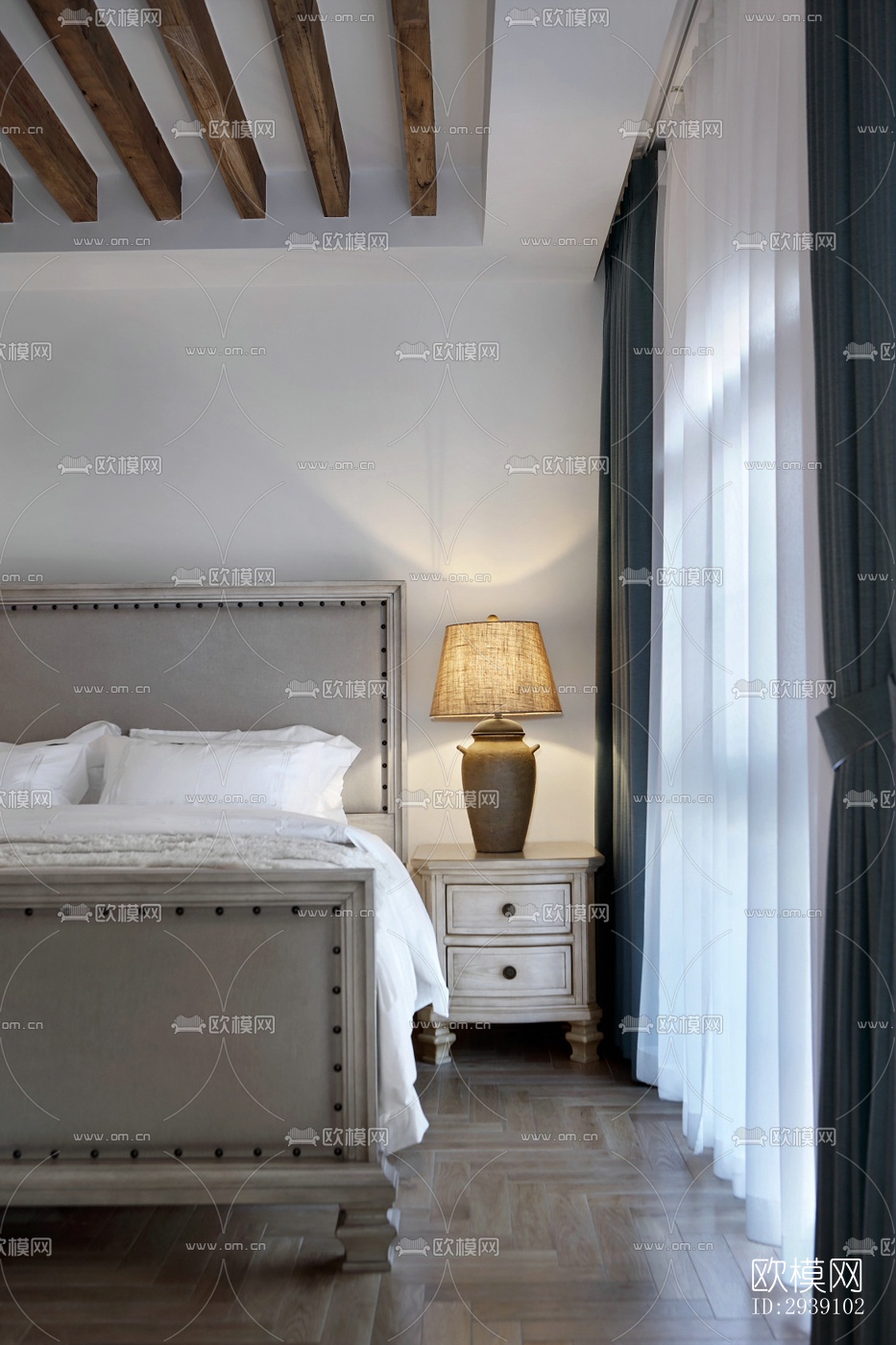 北欧酒店民宿效果图下载（渲染图17）