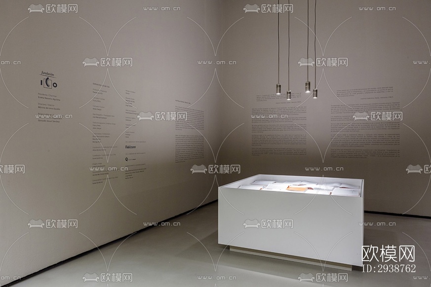 現(xiàn)代展覽展廳效果圖下載(渲染圖4)