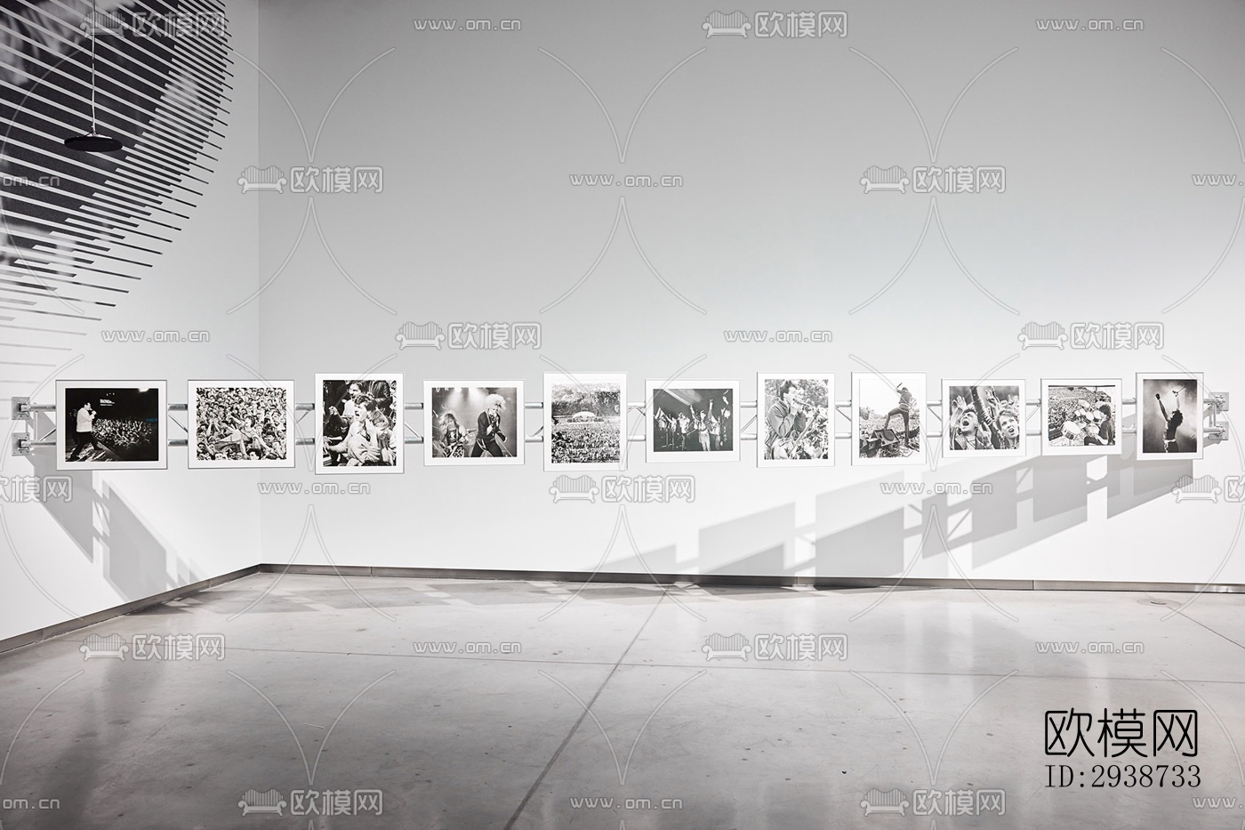 现代展览展厅效果图下载（渲染图9）